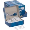 Dixie Heavyweight Disposable Forks, Knives & Spoons Combo Boxes by GP Pro - 168 / Box - 6/Carton - Cutlery Set - 56 x Spoon - 56 x Fork - 56 x Knife -