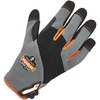 Ergodyne ProFlex 710 Heavy-Duty Utility Gloves - 7 Size Number - Small Size - Gray - Heavy Duty, Padded Palm, Pull-on Tab, Reinforced Fingertip, Abras