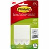 Command Medium Picture Hanging Strips - 2" Length x 0.75" Width - Foam - 3 / Pack - White