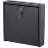 Safco 12 x 12" Wall-Mounted Inter-department Mailbox with Lock - External Dimensions: 12" Width x 12" Height - 2.92 gal - Media Size Supported: Letter