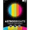Astrobrights Color Card Stock - 5 Assorted Colours - 8 1/2" x 11" - 250 / Pack - High-impact, Durable, Printable, Acid-free, Lignin-free - Lunar Blue,