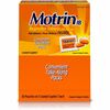Motrin IB Ibuprofen Tablets - For Headache, Muscular Pain, Backache, Toothache, Arthritis, Common Cold, Menstrual Cramp, Fever - 50 / Box - 2 Per Pack