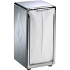 San Jamar Stainless Steel Tabletop Napkin Dispenser - Tall Fold Dispenser - 150 - 7.5" Height x 3.7" Width x 4" Depth - Stainless Steel - Stainless St