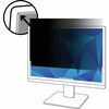 3M Privacy Filter Black, Matte - For 24" Widescreen LCD Monitor - 16:10 - Scratch Resistant, Fingerprint Resistant, Dust Resistant - Anti-glare