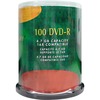 Compucessory DVD Recordable Media - DVD-R - 16x - 4.70 GB - 100 Pack - 120mm - 2 Hour Maximum Recording Time
