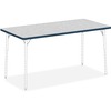 Lorell Classroom Activity Tabletop - Gray Nebula Rectangle, High Pressure Laminate (HPL) Top - 60" Table Top Width x 30" Table Top Depth x 1.13" Table