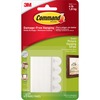 Command Small Picture Hanging Strips - 1 lb (453.6 g) Capacity - 1.4" Length - Yellow - 4 / Pack