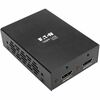 Eaton Tripp Lite Series 2-Port HDMI Splitter - HDCP 2.2, 4K @ 60 Hz, HDR, TAA - 3840 × 2160 - 22.97 ft Maximum Operating Distance - HDMI In - HDMI Out