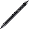 Integra Quick Dry Gel Ink Retractable Pen - 0.7 mm Pen Point Size - Retractable - Black Gel-based Ink - 1 Dozen