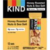 KIND Honey Roasted Nuts & Sea Salt Bars - Trans Fat Free, High-fiber, Low Sodium, Dairy-free, Gluten-free - Honey Roasted Nuts & Sea Salt - 1.41 oz - 