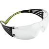 3M SecureFit 400-Series Protective Eyewear - Ultraviolet Protection - Black - Clear Lens - Anti-fog, Lightweight, Nose Bridge, Frameless, Adjustable N