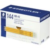 Staedtler No. 2 Woodcased Pencils - FSC 100% - 2HB Lead - Yellow Wood Barrel - 144 / Box