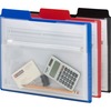 Smead 1/3 Tab Cut Letter Organizer Folder - 8 1/2" x 11" - 1/2" Expansion - 1 Pocket(s) - Blue, Red, Black - 3 / Pack
