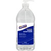 Genuine Joe Hand Sanitizer - Fresh Citrus Scent - 67.6 fl oz (1999.2 mL) - Kill Germs, Bacteria Remover - Hand - Moisturizing - Clear - Hygienic, Non-