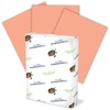 Hammermill Colors Recycled Copy Paper - Salmon - Letter - 8 1/2" x 11" - 20 lb Basis Weight - Smooth - 5000 / Carton - Jam-free, Archival-safe, Acid-f