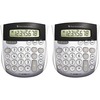 Texas Instruments TI-1795SV SuperView Calculators - Dual Power, Angled Display, Sign Change - 8 Digits - LCD - Battery/Solar Powered - 1" x 4.3" x 5.1