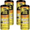 Goo Gone Tough Task Wipes - 24 / Canister - 4 / Carton - Disposable, Non-abrasive - White