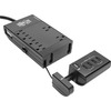 Tripp Lite by Eaton Protect It! 6-Outlet Surge Protector, 4 USB Ports, 6 ft. Cord, 1080 Joules, Diagnostic LED, Black Housing - 6 x NEMA 5-15R, 4 x US