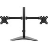 Fellowes Professional Series Freestanding Dual Horizontal Monitor Arm - Up to 27" Screen Support - 17.60 lb Load Capacity35" Width - Freestanding - Bl