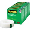 Scotch Invisible Magic Tape - 36 yd Length x 1" Width - 1" Core - Split Resistant, Tear Resistant - For Mending, Splicing - 6 / Pack - Matte - Clear