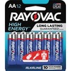 Rayovac High Energy Alkaline AA Battery 12-Packs - For Multipurpose - AA - 12 / Carton