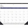 Blueline DuraGlobe Academic Monthly Desk Pad - Academic - Julian Dates - Monthly - 13 Month - July 2024 - July 2025 - 1 Month Single Page Layout - 22"