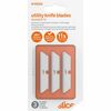 Slice Rounded Tip Ceramic Utility Blades - 2.60" Length - Non-conductive, Non-magnetic, Rust Resistant, Reversible, Non-sparking - Zirconium Oxide - 3