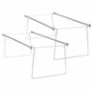 Smead Hanging Folder Frames - Letter - 24" Long - Steel - Gray - 6 / Carton