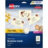 Avery&reg; Business Cards, Ivory, True Print(R) Two-Sided Printing, 2" x 3-1/2" , 200 Cards - 58 Brightness - 3 1/2" x 2" - 200 / Pack - Heavyweight, 