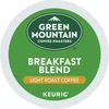 Green Mountain Coffee Roasters&reg; K-Cup Breakfast Blend Coffee - Compatible with K-Cup Brewer - Light - 4 / Carton