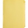 Business Source A-Z Clear Plastic Tab Index Dividers - Printed Tab(s) - Character - A-Z - 25 Tab(s)/Set - 8.5" Divider Width x 11" Divider Length - Le