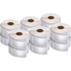 Dymo LabelWriter Labels - 1" Height x 2 1/8" Width - Rectangle - Direct Thermal - White - 500 / Roll - 12 / Pack