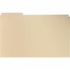 Business Source 1/3 Tab Cut Legal Recycled Expanding File - 8 1/2" x 14" - 3/4" Expansion - Top Tab Location - Assorted Position Tab Position - 10% Re