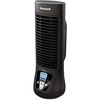 Honeywell QuietSet Slim Mini Tower Fan - 4 Speed - Variable Speed Control, Oscillating, Timer-off Function, Energy Efficient - 13" Height x 4.7" Width