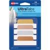 Avery&reg; UltraTabs Repositionable Margin Tabs - 24 Tab(s) - 1" Tab Height x 2.50" Tab Width - Clear Film, Gold Paper, Rose Gold, Copper Tab(s) - 24 