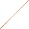 Ettore Floor Squeegee Wooden Pole Handle - 54" Length - 1" Diameter - Natural - Wood - 1 Each