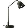 Lorell 7-watt LED Desk Lamp - 20.9" Height - 6.9" Width - 7 W LED Bulb - Desk Mountable - Black - for Home, Office, School