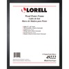 Lorell Solid Wood Poster Frame - 22" x 28" Frame Size - Rectangle - Horizontal, Vertical - 1 Each - Black