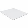 Lorell Tempered Glass Chairmat - Carpet, Hardwood Floor, Marble - 50" Length x 44" Width x 0.250" Thickness - Rectangular - Tempered Glass - Clear - 1