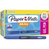 Paper Mate InkJoy Gel Stick Pens - Medium Pen Point - Blue Gel-based Ink - 1 Dozen