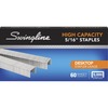Swingline High-capacity Staples - High Capacity - 5/16" Leg - Holds 60 Sheet(s) - for Paper - Silver5000 Each