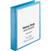 Business Source Heavy-duty View Binder - 1 1/2" Binder Capacity - Letter - 8 1/2" x 11" Sheet Size - 350 Sheet Capacity - Round Ring Fastener(s) - 2 I
