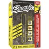 Sharpie PRO Fine Tip Permanent Markers - Fine Marker Point - 0.7 mm Marker Point Size - Black - 1 Dozen