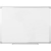 Bi-office Earth-It Dry Erase Board - 47.2" (3.9 ft) Width x 35.4" (3 ft) Height - White Enamel Surface - Rectangle - Scratch Resistant, Pen Tray - 1 E