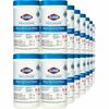 Clorox Healthcare Bleach Germicidal Wipes - Ready-To-Use - 5" Length x 6" Width - 150 / Canister - 150 / Bundle - Anti-corrosive, Residue-free - White