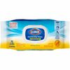 Clorox Disinfecting Cleaning Wipes - For Multi Surface, Multipurpose - Wipe - Crisp Lemon Scent - 75 / Flex Pack - 300 / Bundle - Bleach-free, Antibac