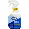 CloroxPro&trade; Clean-Up Disinfectant Cleaner with Bleach - Ready-To-Use - 32 fl oz (1 quart) - 216 / Bundle - Antibacterial, Disinfectant - Clear