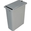 HSM Shred Disposal Bin - Lockable Container, Tamper Proof Lid - Gray