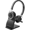 Spracht Prestige Combo Headset - USB - Wired/Wireless - Bluetooth - 33 ft - Over-the-head - Noise Cancelling Microphone - Black