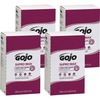 Gojo&reg; Supro Max Hand Cleaner - Cherry ScentFor - 67.6 fl oz (2 L) - Adhesive Remover, Soil Remover - Hand - Tan - 4 / Carton